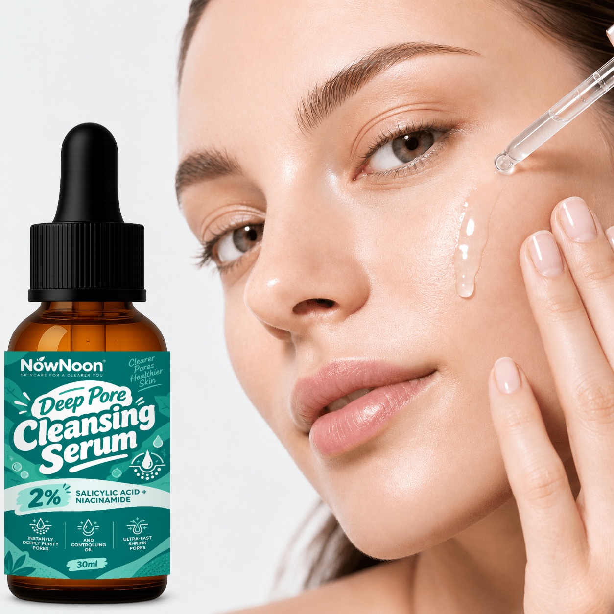 Niacinamide Pore Shrinking Essence - Essence ultra-rapide pour réduire les pores,