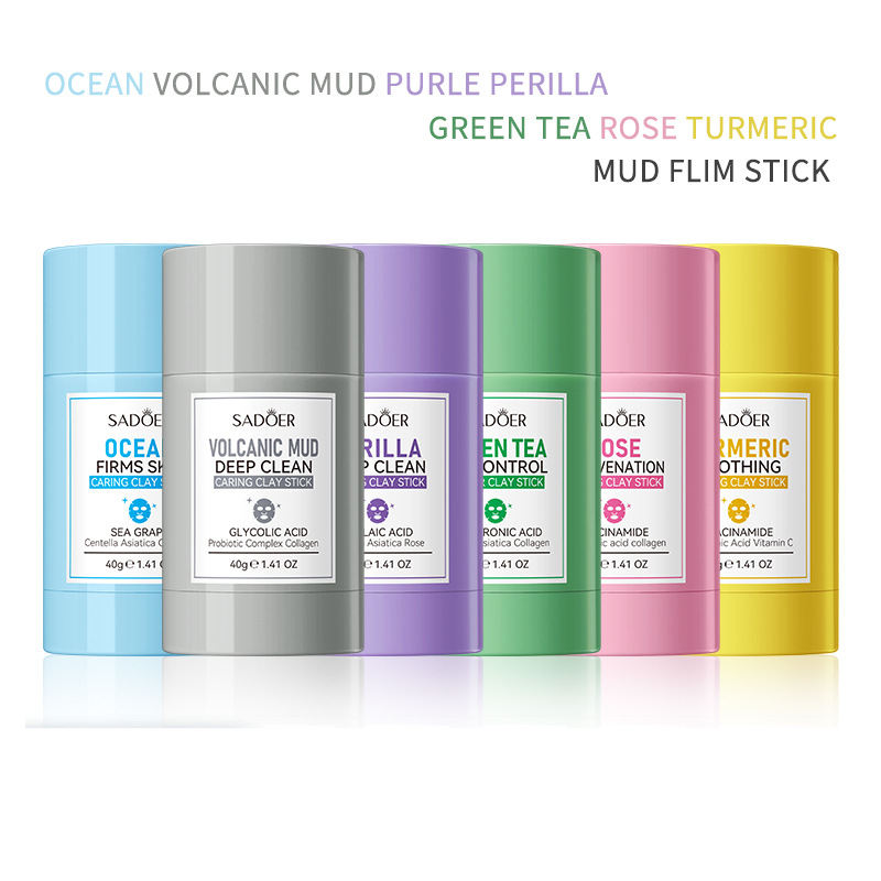 Green Tea Cleansing Clay Mask - Masque en bâton à l'argile au