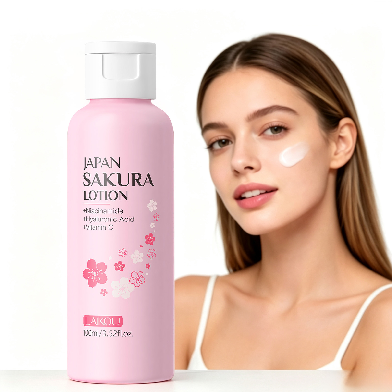 LAIKOU Lotion Sakura 100ml Nia - Niacinamide Pore Shrinking Essence avis et prix