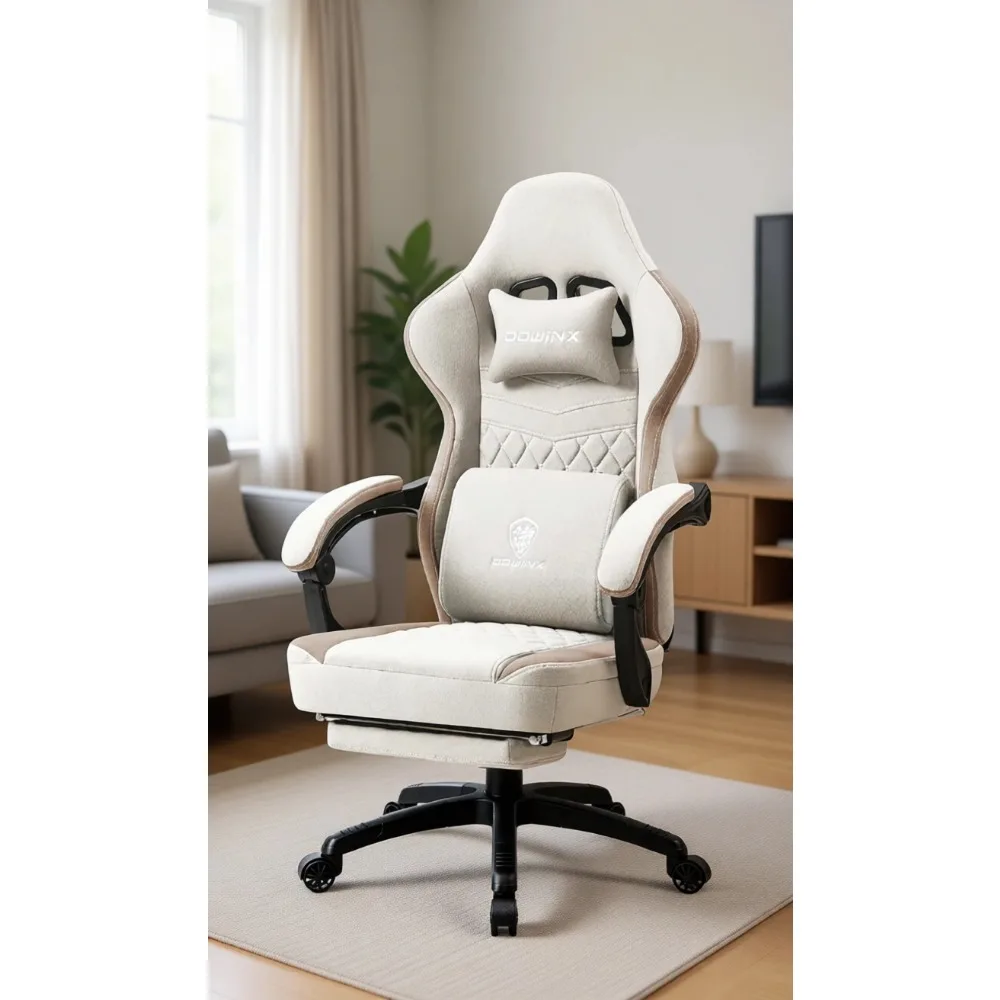 Fauteuil de jeu en tissu respi - Massage avis et prix