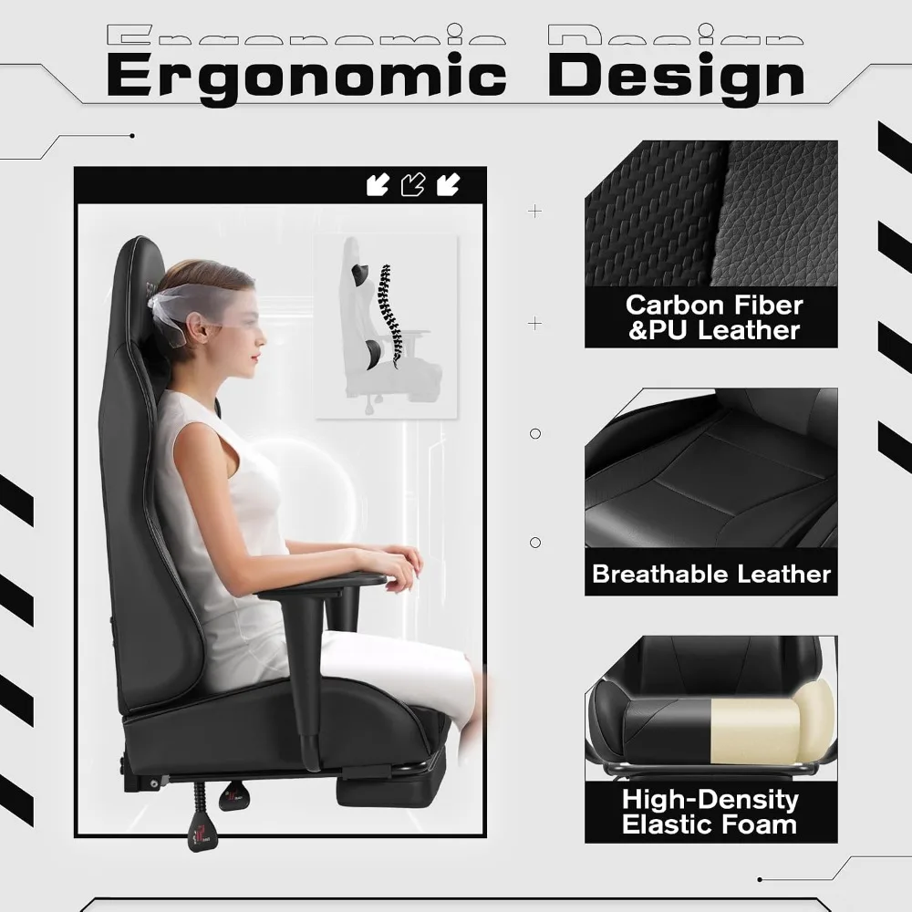 Chaise de jeu avec repose-pied - Massage avis et prix