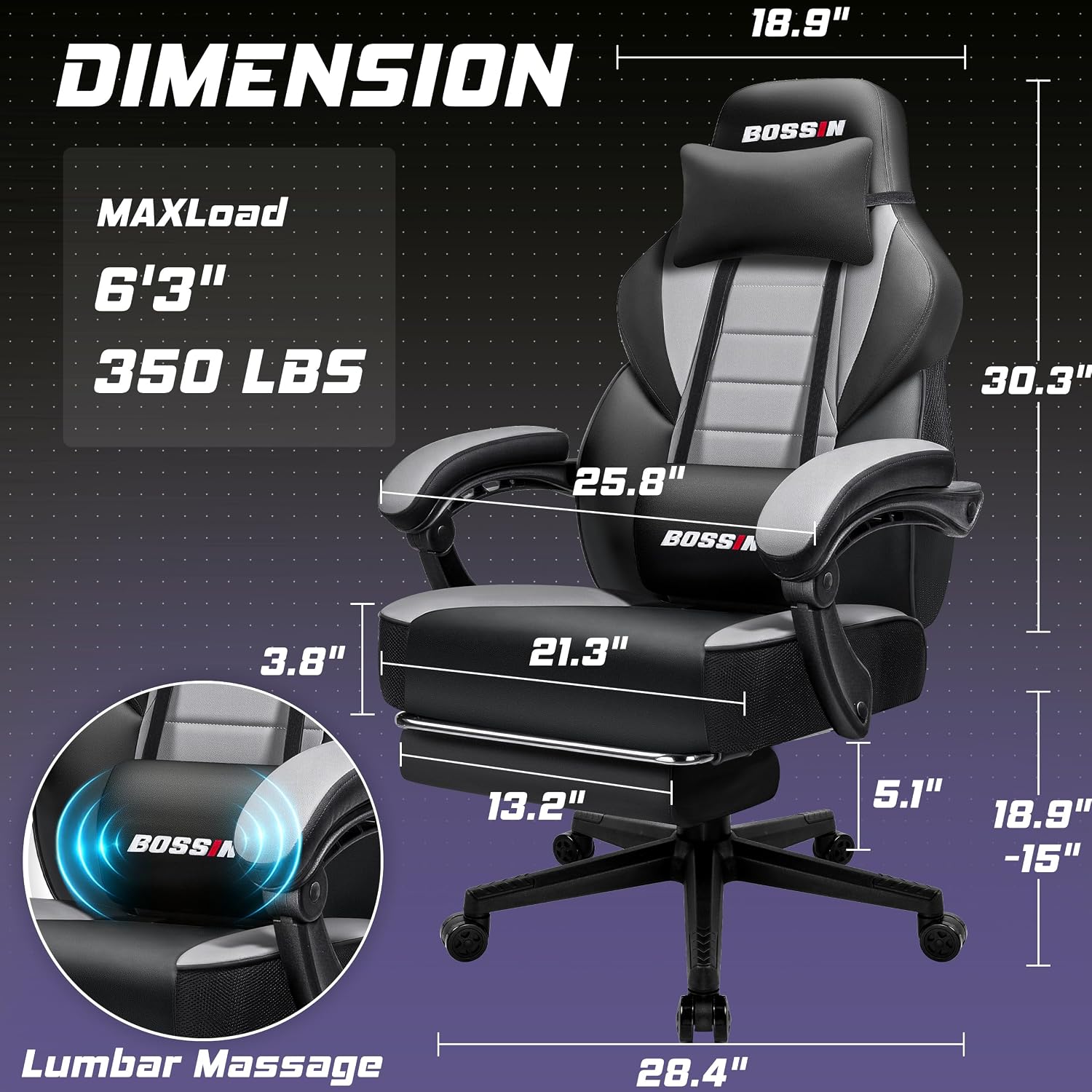 Chaise de jeu avec fonction ma - Massage avis et prix
